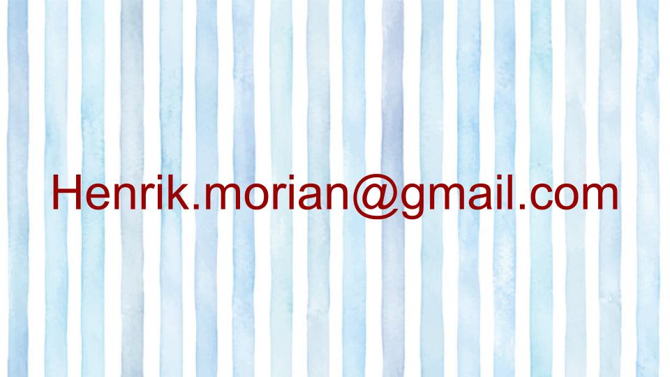 Henrik.morian@gmail.com